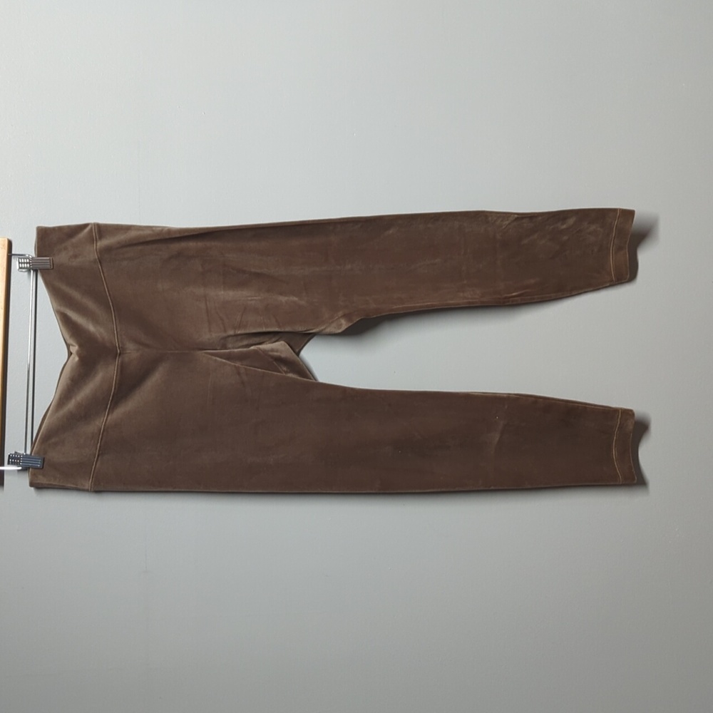 J jill NWOT taupe velour leggings size large petite